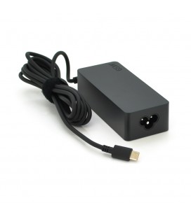 Блок питания MERLION для ноутбука LENOVO 65W штекер Type-C, длина 0,9м + кабель питания