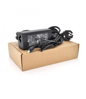 Блок живлення MERLION для ноутбука LG 19V 1,3A (25 Вт) штекер 6,5 * 4,4 мм, довжина 0,9 м + кабель живлення