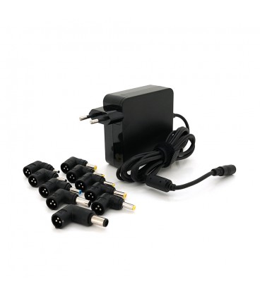 Универсальный БП Input 100V-240V 50-60Mhz, Output :15V/20V, 90W, корпус-пластмасса, ручная регулировка, 10 Г- образных разъемов,