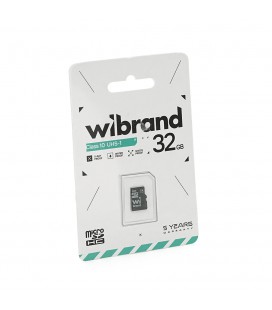 Карта пам'яті Wibrand microSDHC Class 10 UHS-I, 32GB