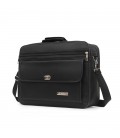 Сумка для ноутбука,17 дюймов, 4 отделения, 38х13х28 Black