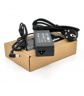 Блок живлення MERLION для ноутбука TOSHIBA 19V 4.74A (90 Вт) штекер 5.5 * 2.5 мм, довжина 0,9 м + кабель живлення