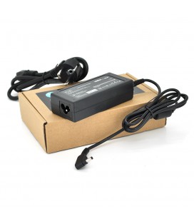 Блок живлення MERLION для ноутбука ASUS 19V 3.42A (65 Вт) штекер 4.0 * 1.35мм, довжина 0,9 м + кабель живлення