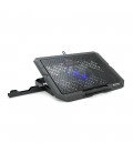 Підставка під ноутбук XSTRIKE XS-66, 9-17", 1*140mm 1200±10% RPM, корпус пластик+алюміній, 2xUSB 2.0, 356x259x28mm, RGB, Box Q20