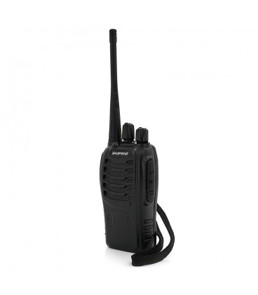 Бездротова рація Baofeng BF-888S, корпус пластмас, частота 400-470MHz, Black, BOX