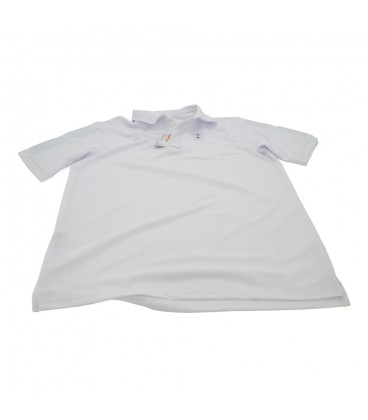 Поло с липучками под шевроны, Размер XL, White