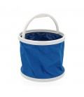 Відро складане туристичне, об'єм 9літрів, 24*22см, Blue
