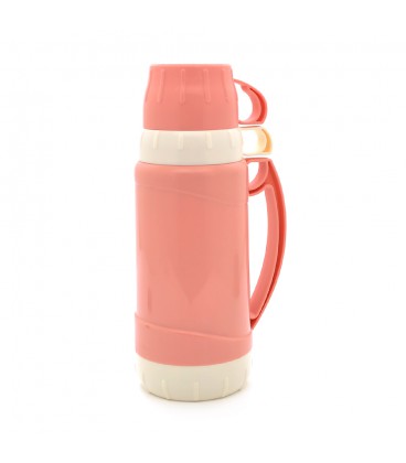 Термос пластиковий круглий для води, об'єм 1000 мл, Box