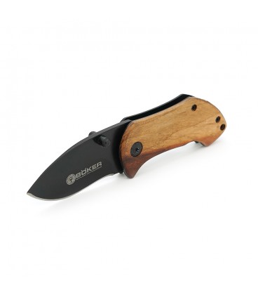 Ніж складний Boker-DA33, ручка дерево, довжина 130 мм, 100 гр, Box