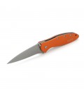 Ніж складаний Kershaw-1660 Orange, ручка сталь + титан, довжина 179 мм, 100 гр, Box