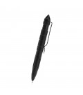 Ручка кулькова зі склобоєм з авіаційного алюмінію, Чорний