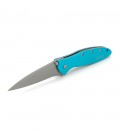 Ніж складаний Kershaw-1660 Blue, ручка сталь + титан, довжина 179 мм, 100 гр, Box
