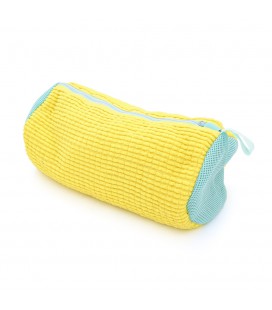 Чехол-сумка для стирки обуви 19*36см , полиэстр, желтый