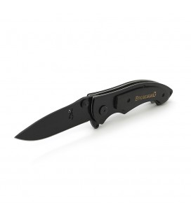 Нож складной Browning 337-big size, титан + дерево, длина 190 мм, 200 гр, Black