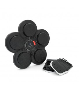 Настінна боксерська мішень з музикою та підсвічуванням, 5 кіл, форма ромашки, Box