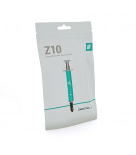 Паста термопроводная DeepCool Z10 5g, шприц, Blue-Gray, &gt,6.5 W/m-K, &lt,0,08C-in²/W, -50°≈220°, Вязкость -85K cPs, + лопатка 