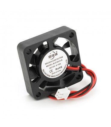 Кулер корпусный Merlion BJC4010-S, 40x40x10mm, 12V/0.12A, 2-pin, Black, OEM