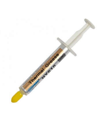Паста термопровідна HY-610 2g, шприц, Gold, 3,05W / m-K, 0.073 ° C-in² / W, -30 ° ≈280 °, В'язкість -1K cPs, OEM Q40