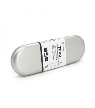 Паста термопроводная Silver Stone TF02 2g, шприц, Silver, 14.4W/mk, + лопатка, Box