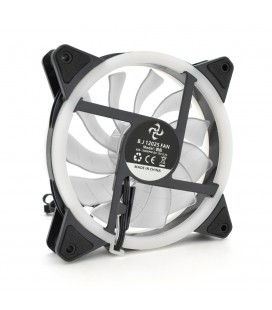 Кулер корпусний 12025 DC sleeve fan 4pin - 120*120*25мм, 12V, 1200об/хв, RGB, двосторонній