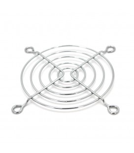 Решітка (гриль) для вентиляторів 80mm, Silver