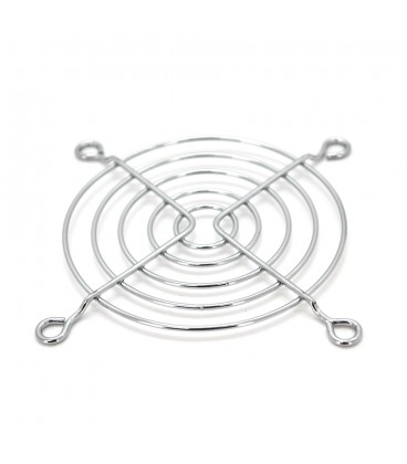 Решітка (гриль) для вентиляторів 80mm, Silver
