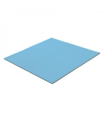 Силіконова термопрокладка HY-100-1, 100x100x0.5mm, Blue,  4,0W / m-K, -40 ° ≈240 °, питома вага -2g / cm3, OEM