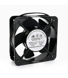 Кулер для охолодження серверних БП BT-220 15050B2H DC sleeve fan 2pin під паяння - 150*150*50мм, 220V/0,22A, 2600об/хв Q24