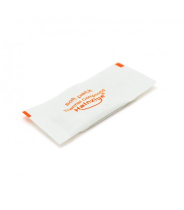 Паста термопровідна HY-410 0,5g, пакет, White, 0,925W / m-K, 0.262 ° C-in² / W, -30 ° ≈280 °, В'язкість -1K cPs, OEM Q200