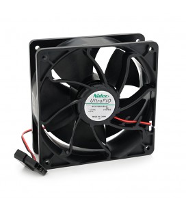Кулер для охолодження серверних БП 2038 DC sleeve fan 4pin, 120x120x38mm, RPM 6500±10%, 12V/1.65A, Black