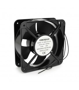 Кулер для охолодження серверних БП CCMMCNQGALLH DC sleeve fan 2pin під паяння - 180*180*60мм, 220V/0,43A, 2600об/хв, 65W