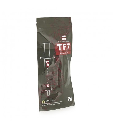 Термопровідна паста Thermalright TF7 2g, шприц, Gray, 12.8W/mk, + лопатка, блістер