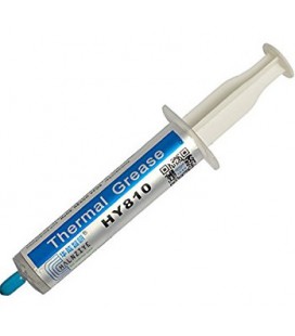 Паста термопровідна HY-810 5g, шприц, Grey, 4,63W/m-K, 0.0087°C-in²/W, -30°≈280°, OEM Q20