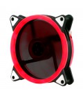 Кулер корпусний 12025 DC sleeve fan 4pin - 120 * 120 * 25мм, 12V, 1100об / хв, Red, двосторонній