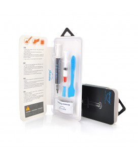 Професійна паста термопровідна HY-T1 2g, шприц, Grey, 8.3W/m-K, 90000 МПа. С, 0.201°C-in²/W, -30°≈340°, 73CPS, Blister