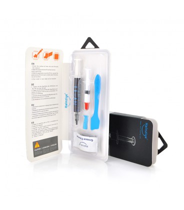 Професійна паста термопровідна HY-T1 2g, шприц, Grey, 8.3W/m-K, 90000 МПа. С, 0.201°C-in²/W, -30°≈340°, 73CPS, Blister