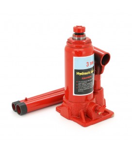 Домкрат гідравлічний 3т, висота підхоплення 180мм, висота підйому 340мм
