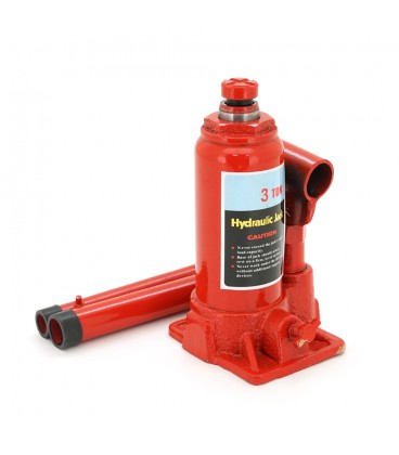 Домкрат гідравлічний 3т, висота підхоплення 180мм, висота підйому 340мм