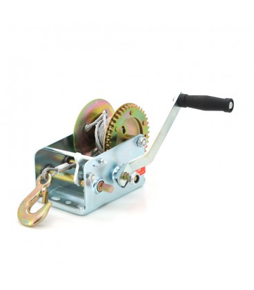 Лебідка WO3000LB ручна барабанна, вантажопідйомність до 870кг, довжина троса 7м