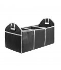 Органайзер складаний у багажник автомобіля, 500x325х325mm, 3 відділення, посилені ручки, Black