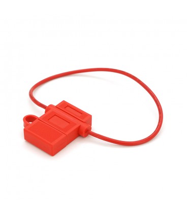 Автомобільний провідний утримувач запобіжника 1015/16, 1A-50A,250V пилу/водонепроникний, мідь, 30см.в корпусі ПВХ