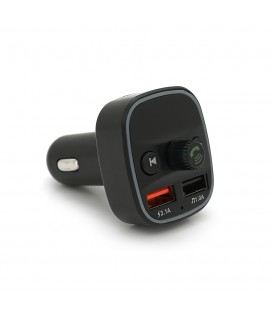 FM-модулятор Q1, 1.5A, FM, USB, TF, 49.5х41х36