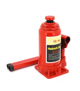 Домкрат гідравлічний 10т, висота підхоплення 200мм, висота підйому 385мм
