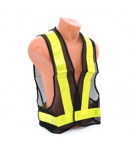 Глянсовий світловідбиваючий жилет, Green