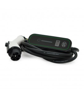 Зарядний пристрій для електромобіля DC: 220V/32A, довжина кабелю 5m, IP67, LED-індикація, з перемикачем, роз'єм GB/T