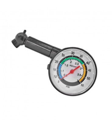 Механічний манометр для шин, пластик, 5Атм