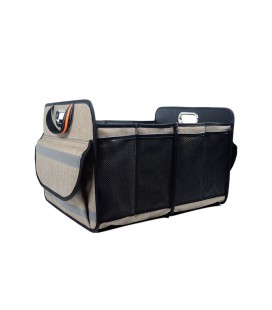 Органайзер складаний у багажник автомобіля, 500x420х330mm, 4 відділення, Grey