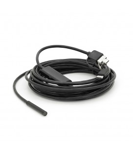 Універсальний ендоскоп 3в1 (USB+MicroUSB/Type-C) для смартфона/ПК, камера 5.5мм, м'який кабель 5м, з LED-підсвічуванням, IP67