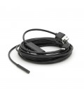 Універсальний ендоскоп 3в1 (USB+MicroUSB/Type-C) для смартфона/ПК, камера 5.5мм, м'який кабель 5м, з LED-підсвічуванням, IP67