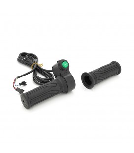 Ручка газу з кнопкою для електровелосипеда, пластмаси, Box